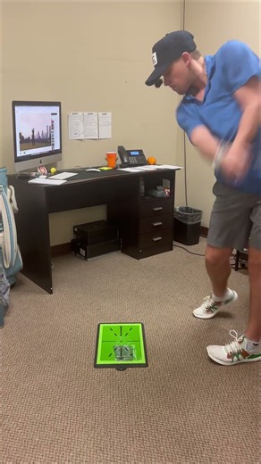 How to Swing Like Tiger Woods (at work)!