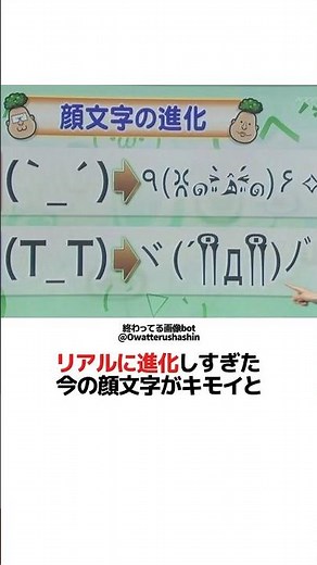 リアルに進化しすぎた顔文字がキモ過ぎる件 #shortsfeed #顔文字 #VOICEVOX:春日部つむぎ #進化 #かわいい