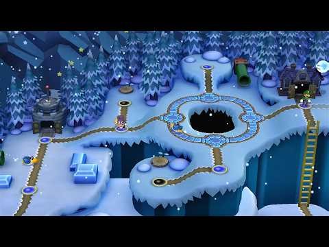 New Super Luigi U - World 4 (Part 3) - Frosted Glacier (Playthrough)