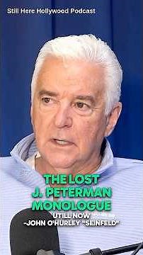 My Lost J. Peterman Monologue -John O'Hurley "Seinfeld"