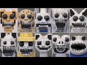 LEGO ALL Jumpscares + ALL Characters in ZOONOMALY (Collection №1) : Noob, Pro, HACKER! / (ZOONOMALY)