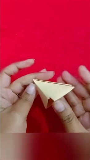 3D triangle/ how to make paper 3D triangle #trending #papercraft #origami #3d #paper #triangle #diy