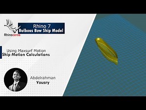 BULBOUS BOW Ship Motion Calculation using Maxsurf (ARABIC)