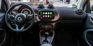 Smart EQ ForTwo Interior & Infotainment