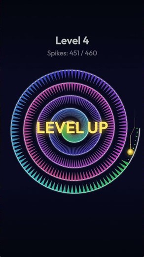 When it finally reaches the center