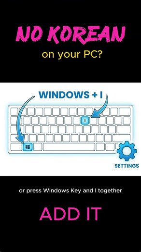 Install Korean Keyboard on PC | Type Hangul in Seconds