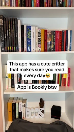 Have you met Bloo? His job is to make sure you read every day and get you out of reading slumps #booktok #Bookly #motivation