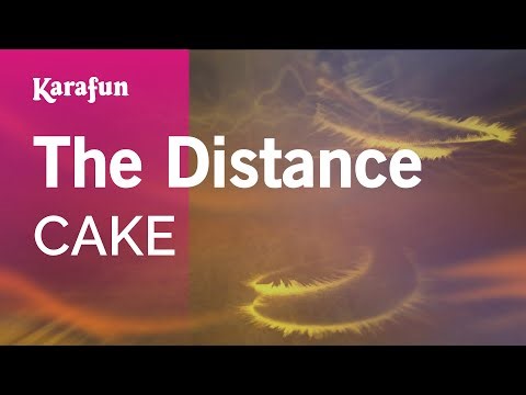 The Distance - CAKE | Karaoke Version | KaraFun
