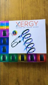 XERGY USB 5V 5050 RGB LED Flexible Strip Light Multi-Color Changing Lighting Kit #unboxing #shorts