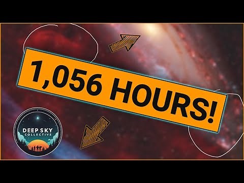 This is what 1000+ HOURS on the Andromeda Galaxy Looks Like - Deep Sky Collective