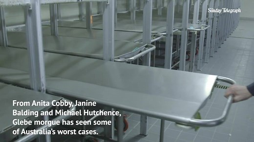 A warning sign reading ‘Do Not Enter Alone’ is still plastered to the door of the discreet building where more than 150,000 bodies have passed through. We take one last look at an abandoned piece of history before it’s razed to the ground. 📍 SEE THE PICTURES: http://bitly.ws/9VHs | Daily Telegraph