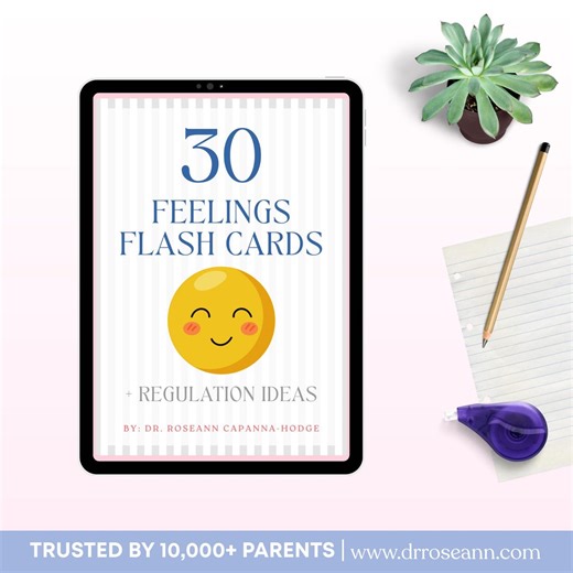 Feelings Flash Cards for Kids, Emotions Regulation (printable) - Etsy UK