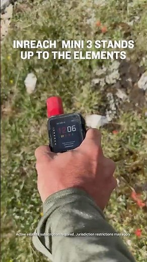 inReach Mini 3 stands up to the elements | Garmin
