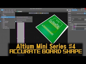 Altium #4 - Define accurate PCB board shape / dimensions in Altium | ProDrone Control | ASN