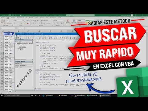How to SEARCH VERY FAST in Excel with VBA