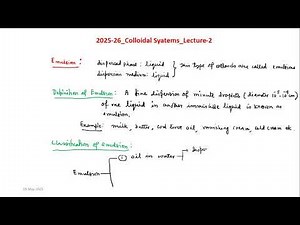 Colloidal System: Lecture 2