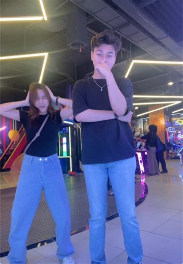 Fun Dance Moves at the Arcade with Friends