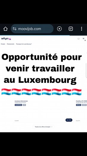 #recruitment au #luxembourg🇱🇺 L'inscription c'est gratuite #viral #Foryou postuler pour tenter votre chance
