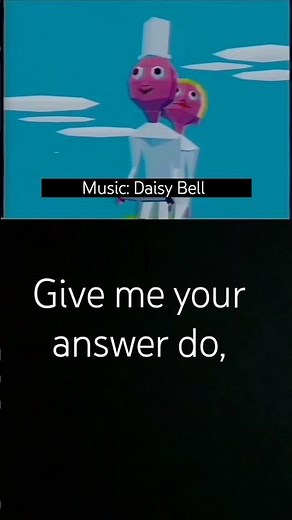 Daisy Bell lyrics