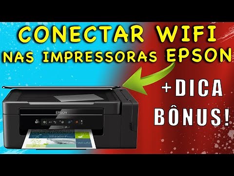 Como conectar na Wi-fi a impressora EPSON L375 L385 E L395