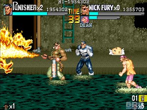 11K views · 657 reactions | Stage 5, Kingpin’s Wrath, Part 1 of the Punisher Arcade game. One of the best licensed beat em ups from Capcom. ENJOY! #retro #retrogames #arcadegames #capcom #marvel #thepunisher #punisher #fightinggames | Black Retro Gamer | Facebook