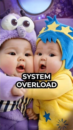 Why Babies Freeze During Peek a boo #babyfunny #insideout #funnybaby