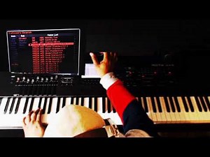 Yamaha MOTIF XF8 Keyboard - How to Sequence/Program PATTERNS