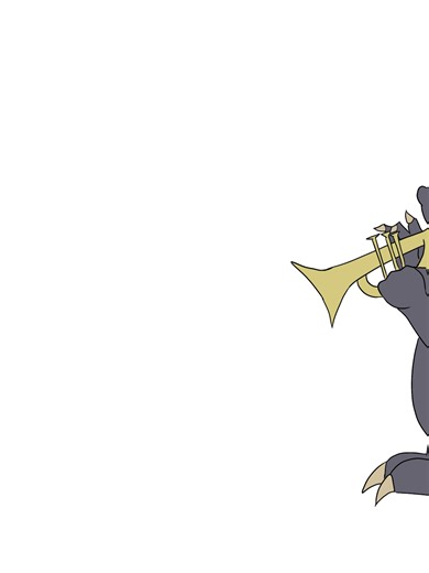 Conga Dance Animation Featuring Godzilla and Mothra