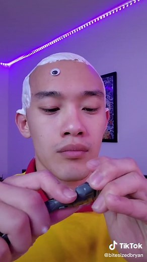 Bald Anime Cosplay ASMR Shave Video