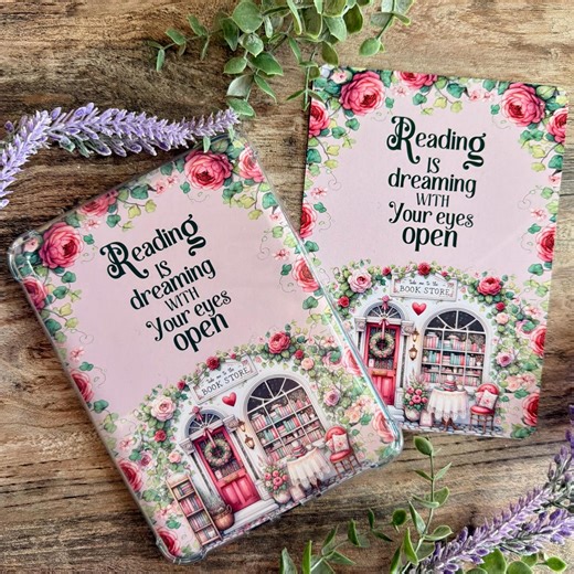 Kindle Insert. Clear Case Inserts. Reading is Dreaming With Your Eyes Open. Kindle Case. Gift Ideas. Gifts for Her. Gifts for Readers - Etsy UK