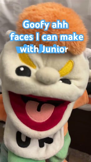 Goofy faces I can make with Junior