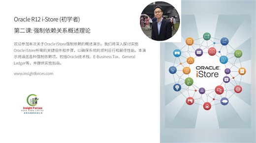 Oracle EBS | Oracle R12 i-Store (初学者) | 第二课: 强制依赖关系概述理论 | 广东话版本
