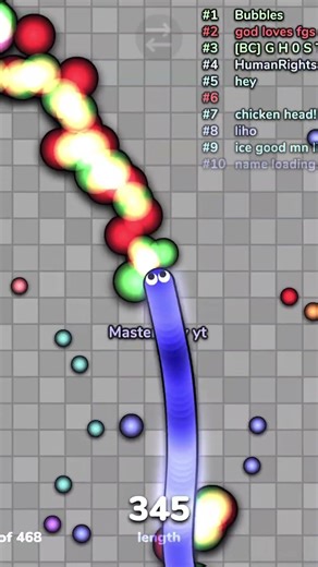TROLLING IN SLITHER.IO #clip #games #gaming #funnysnake #funny #funnyclips #viralvideo #slitherio