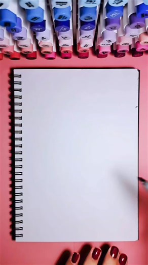147K views · 3K reactions | Pink drawing idea for your sketchbook! #sketchbook #art #drawing #Tekenen | pinoxart | Facebook