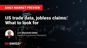 362 reactions | Watch #BDSwiss Daily Market Preview video by #MarshallGittler and topic around "US trade data, jobless claims: What to look for".  For more in-depth market analysis please visit BDSwiss Research & Analysis Portal: https://bit.ly/3mVuQLp #marketanalysis #fundamentalanalysis #fxmarkets #USD #UStrade | BDSwiss | Facebook