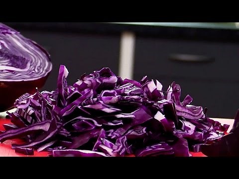 Préparer un chou rouge