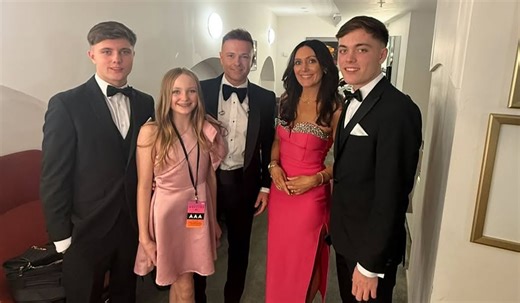 Nicky Byrne's kids are all grown up at Westlife gig