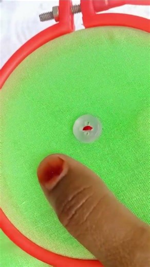 How to stitch a button easily #diy #handsewing