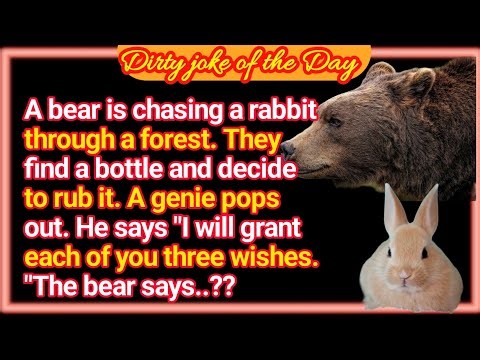 A bear and rabbit funny jokes || joke of the day || animals funny jokes || @joketwist1713