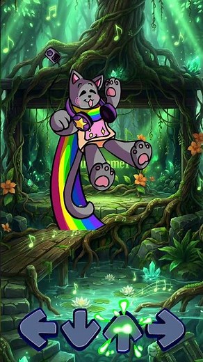 Friday Night Funkin' Test Nyan Cat Remix - FNF Character Test #fnf #fnfcharactertest