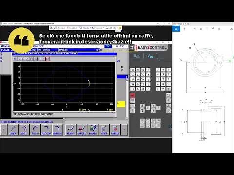 Tutorial Fanuc Manual Guide PARTE 6 Esempio di contornatura e foratura