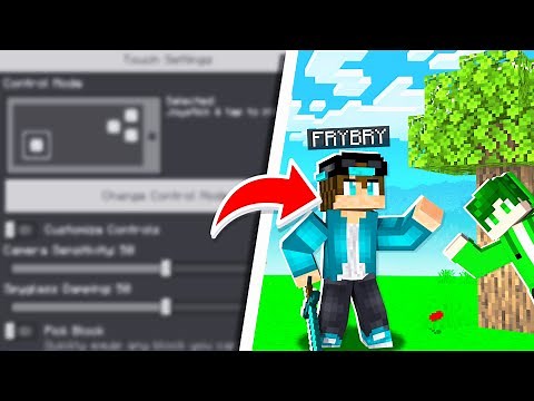 Best Sensitivity For Minecraft Bedrock PVP! - Mobile, Console, PC