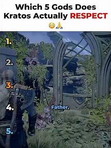 Atreus Asked Kratos Which 5 Gods He Actually Respects 😳