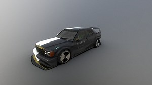 A$AP Rocky’s Custom Mercedes 190 E / V2 - Download Free 3D model by Ash (@ashay.nihal)