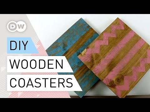 DIY - Wooden coasters