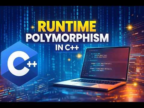 C++ Runtime Polymorphism in 10 Minutes 💻 #cpp #coding #programming #tech #technology #techeducation
