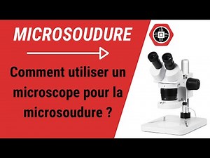 How to use a microscope for microsoldering