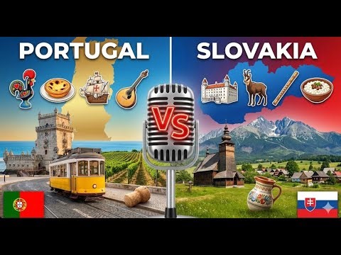 Portugal vs Slovakia: The Atlantic Shores vs The Tatra Peaks