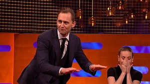 Tom Hiddleston's signature dance move