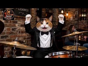 🎷 Cozy Jazz Cats Live at the Tavern | Smooth Jazz Night Ambience 🐾